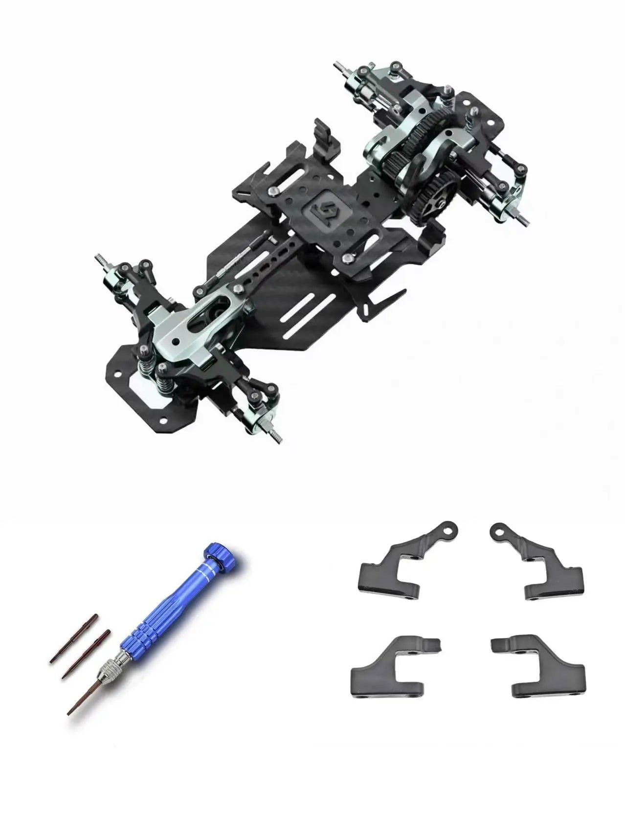 TG RACING RWD Rear Drive Drift Racing RC Car Frame Chassis 1/24 1/28 Remote Control Vehicle Screwdrivers and parts