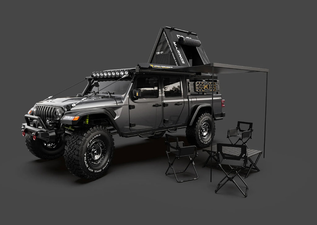 RLAARLO JK07 Pro RC Cars Off-Road 1/7 Scale Electric RC Crawler with Two-Speed Transmission, Model Car Gift for RC Enthusiasts