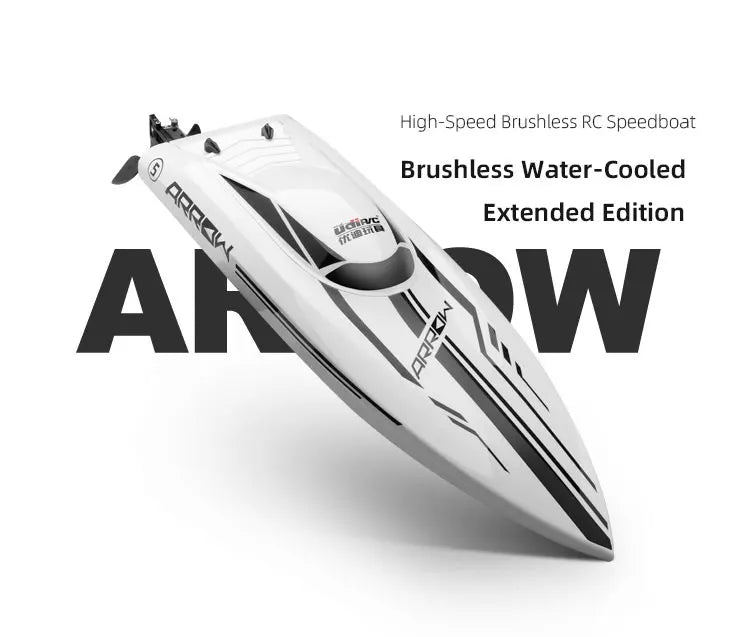 Udirc RC Boat Udi005 50Km/H High Speed Brushless Motor 2.4GHz Remote Control RC Speedboat PvC Electric Boat Toys Gift for Boy