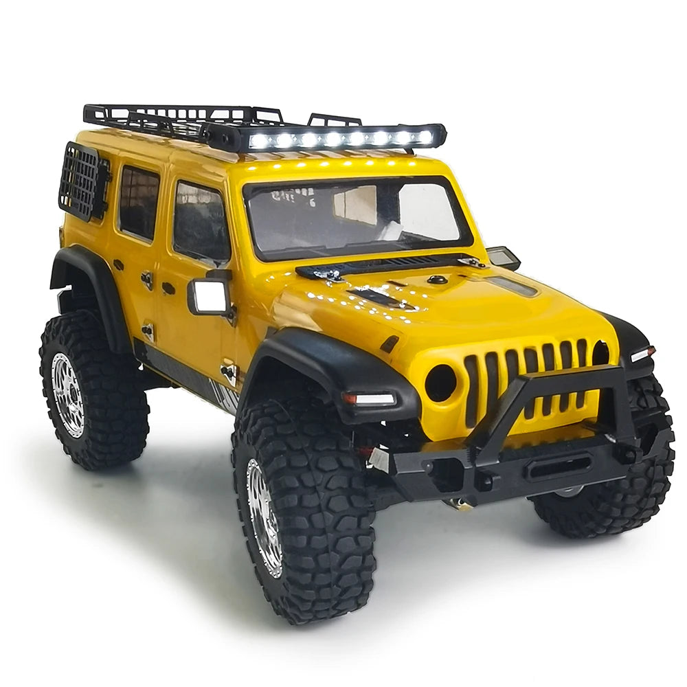 YEAHRUN Metal Roof Rack Luggage Carrier + Elastic Net for 1/24 Axial SCX24 AXI00002 RC Car Model Decoration Accessories Parts