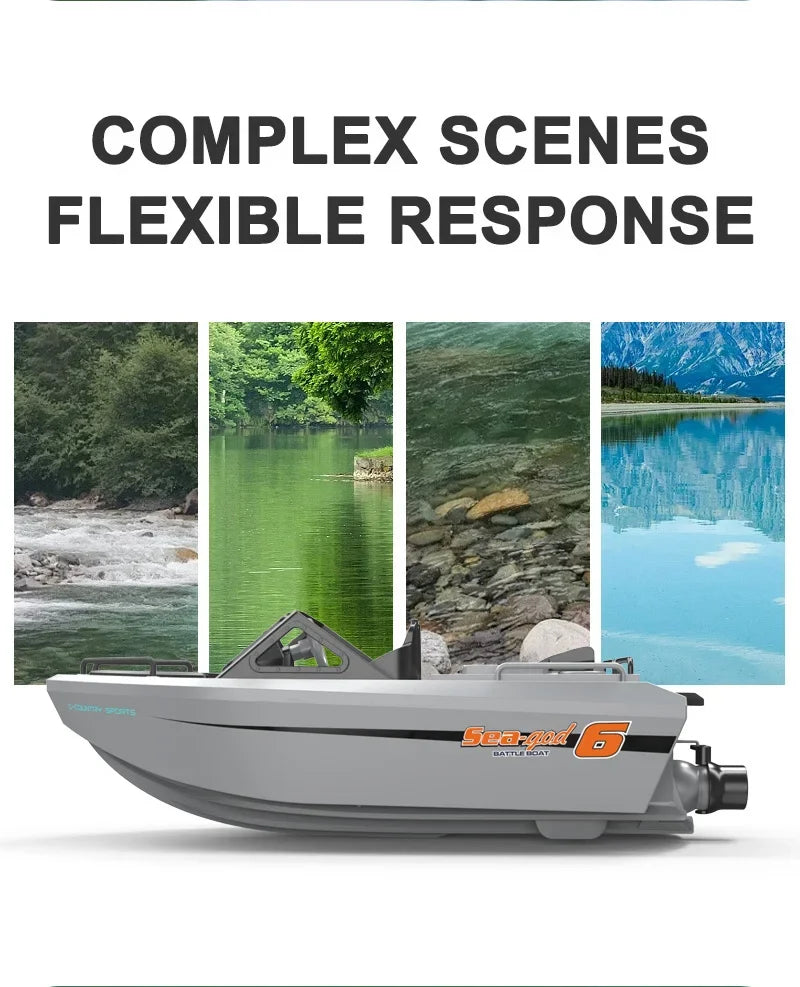 THELINK TX 693 Rc Boat 2.4G 1/12 Powerful Brushless Motor Long Range Wireless Electric Remote Control Fast Boat Model Toys Boys