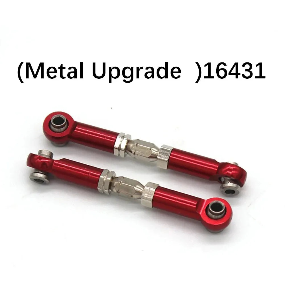 Aluminum Alloy Suspension Arm  Cup Set Upgrade Metal Parts Accessories For Mjx Hyper 1/16 Go  RC Car 16207 16208 16209 H16 H16BM