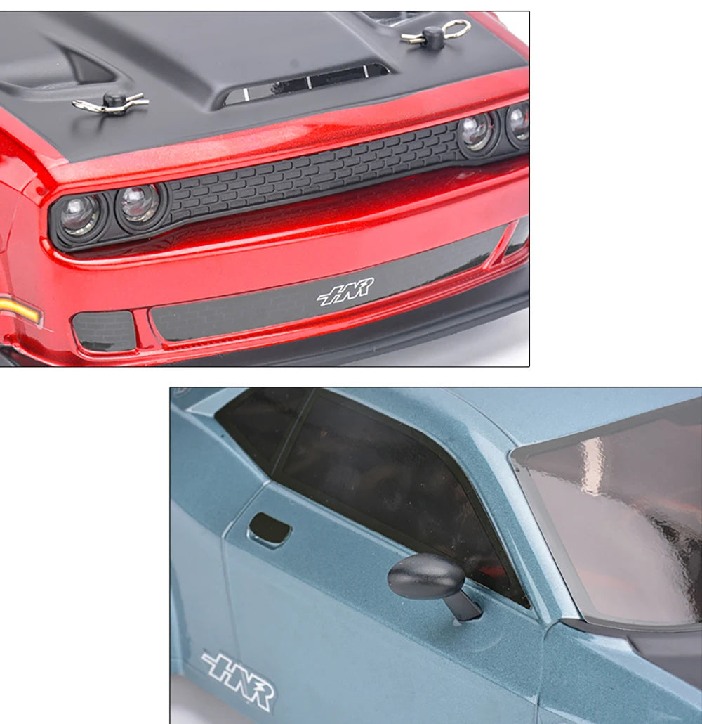 HNR H9802 4x4 Brushless RC On-Road Racing 1/10 Electric Remote Control Flat Running Drift Racing Car Adult Children's Toys