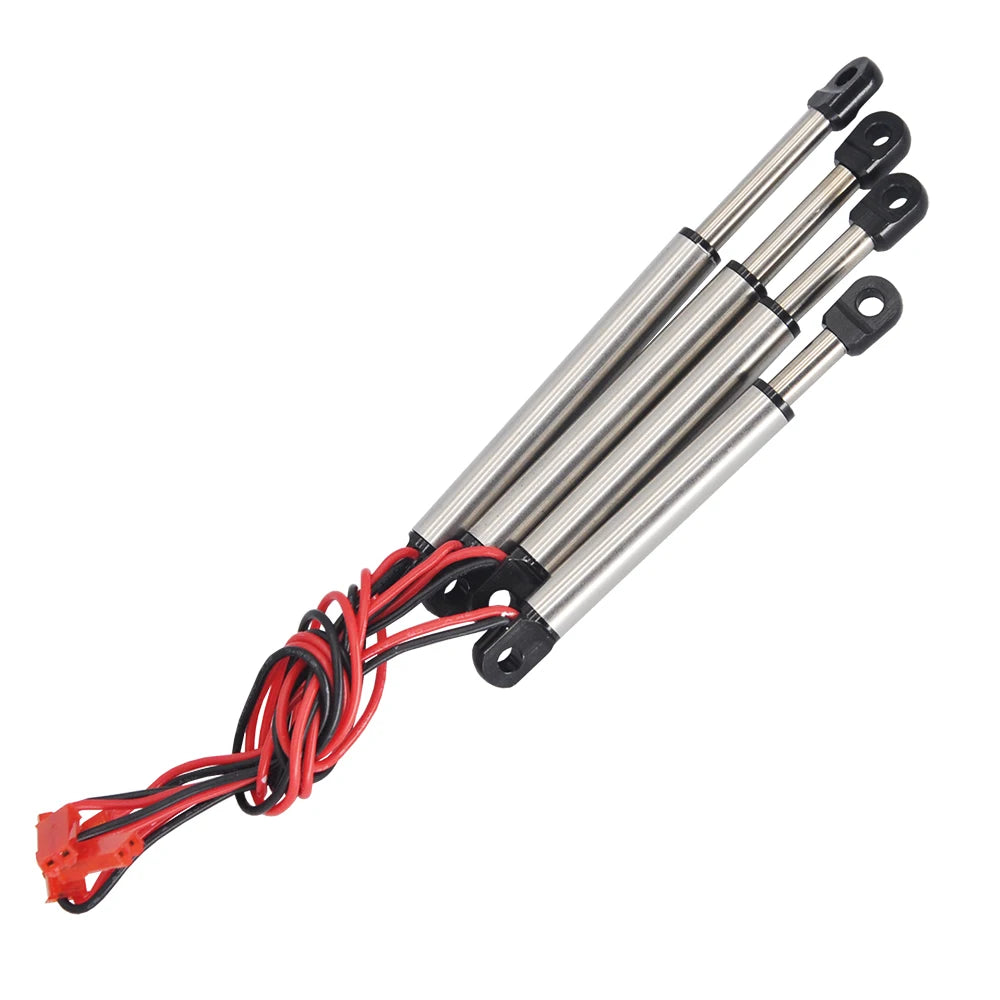 New All Metal Short Stroke Push Rod Simulation Cylinder 10/15/20/25mm Travel 3V-6V Putter For Toy Building Blocks RC Model