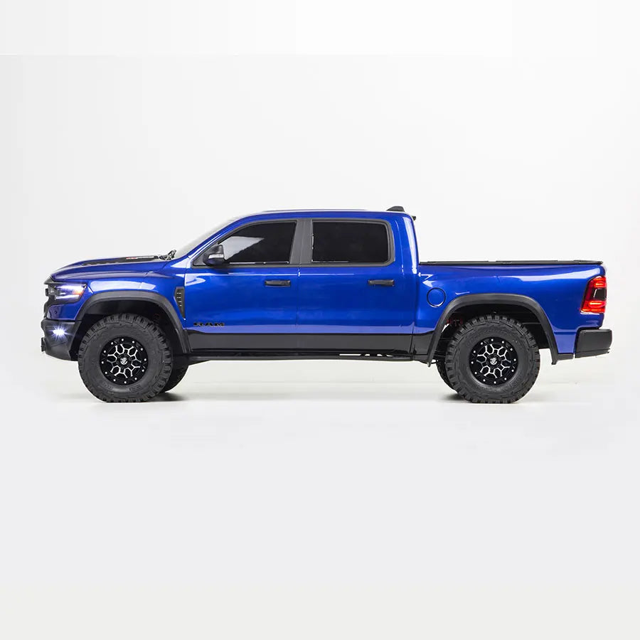 KM Rraction Tyrannosaurus RAM 1500 Simulation 1/8 Remote Control Electric Four-Wheel Drive Climbing Car Pickup Off-Road Vehicle