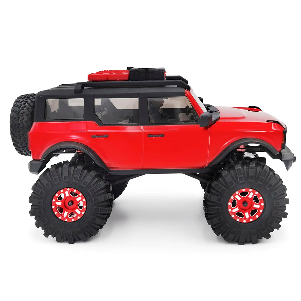 YEAHRUN 4Pcs 1.0inch Soft Rubber Wheel Tires 50/54/58/62/64/65mm for TRX-4M 1/18 Axial SCX24 1/24 RC Crawler Car Upgrade Parts