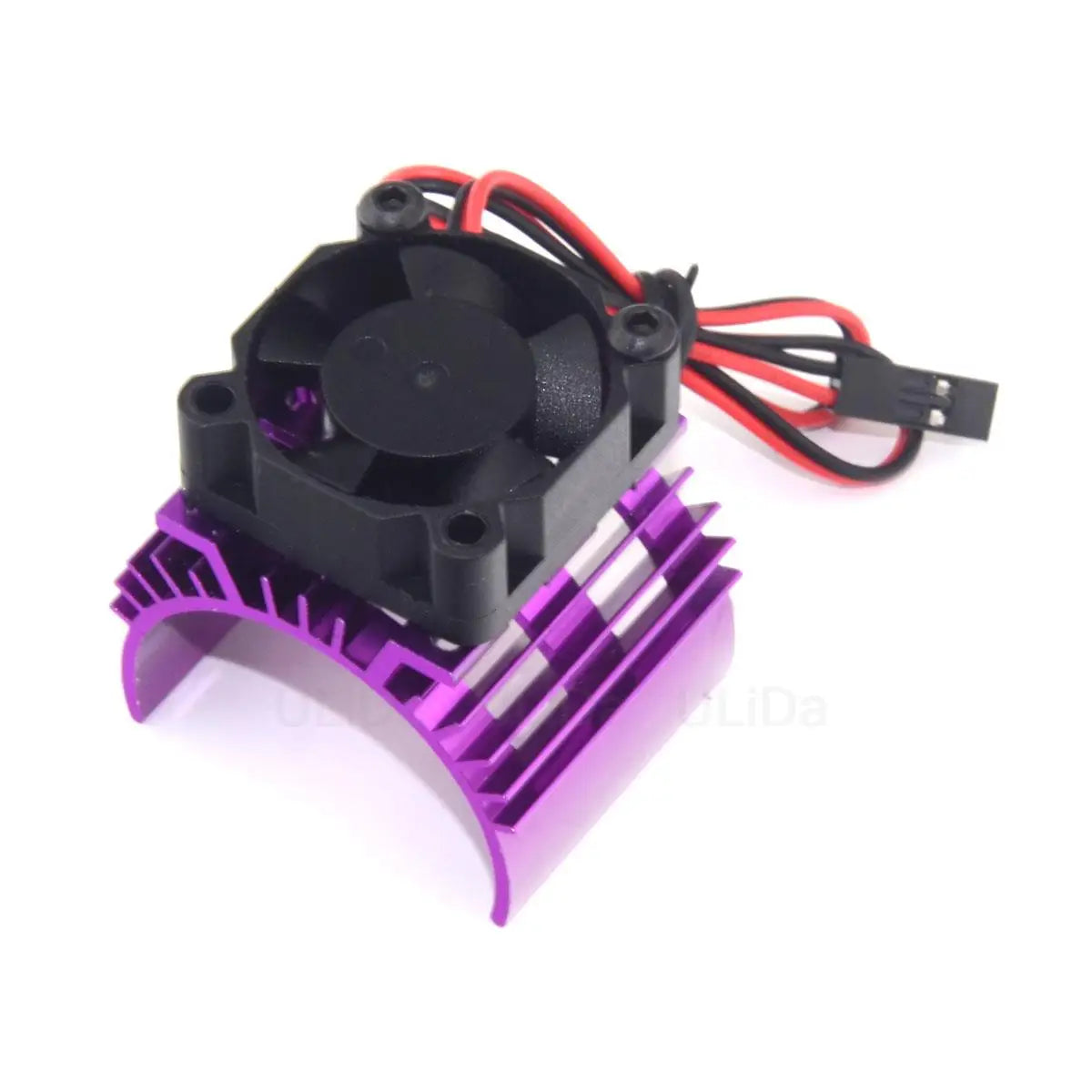 Motor Heatsink Cover+Cooling Fan for WLtoys A959-B 144001 124019 HSP 1/8 1/10 RC Car 540 550 3650 Size Motor Heat Sink