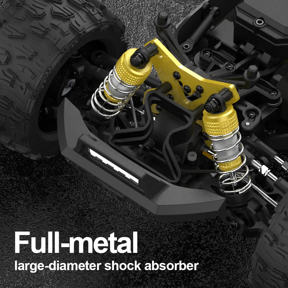 JIUSI 1:14 High Speed Rc Off-road Car 4WD 80KM/H Brushless motor 3S Remote Control Drift Racing Cars Toys For Childrens Gift