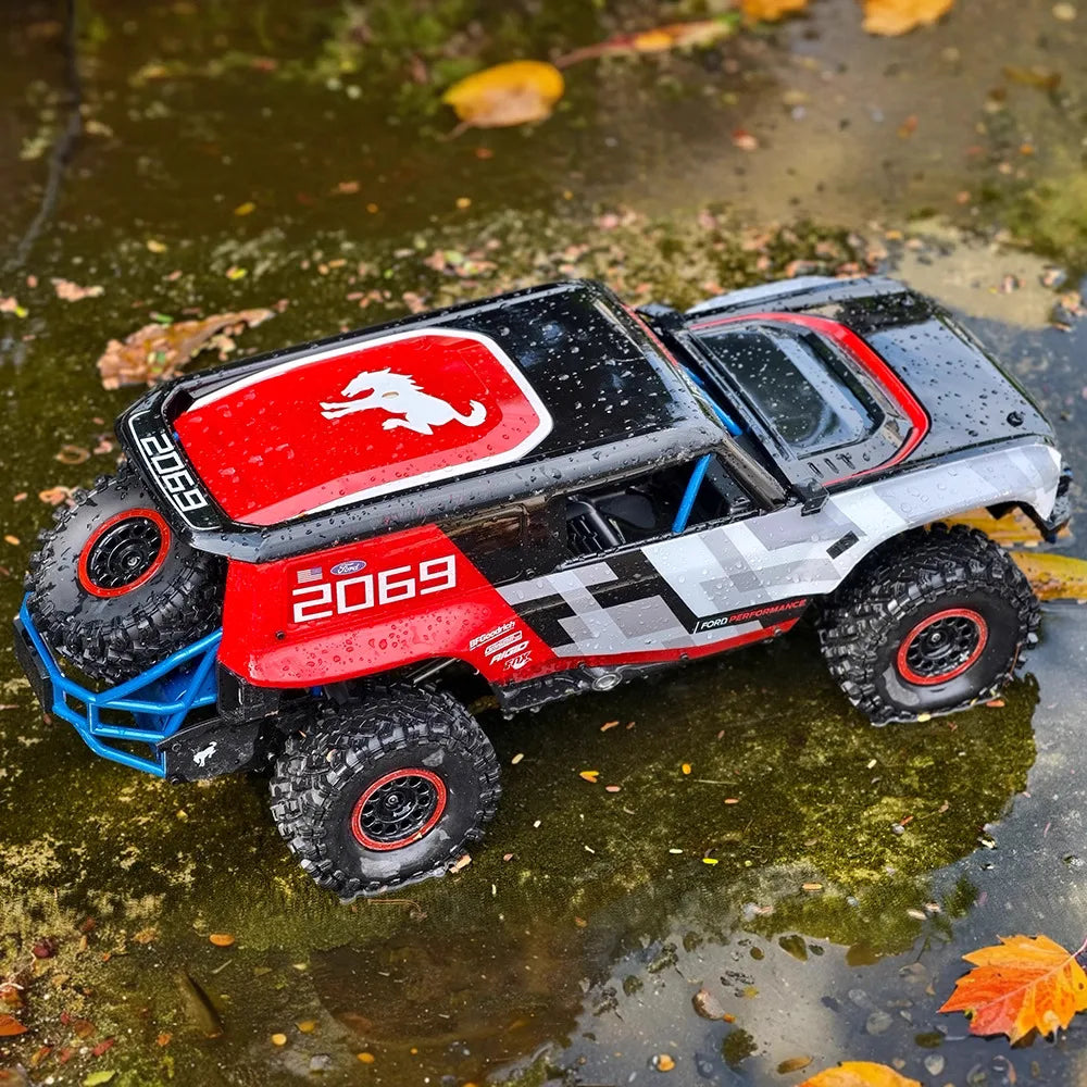 2026 New MJX Hyper Go Hypergo H8P 1:8 Scale Electric Brushless RC Car 1/8 Licensed Bronco 4WD Off Road Rock Crawler 4x4 Drive