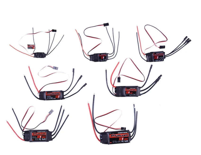 Original Hobbywing Skywalker 12A 20A 30A 40A 50A 60A 80A 100A V2 Speed ESC Controller with UBEC for RC Helicopter Aircraft