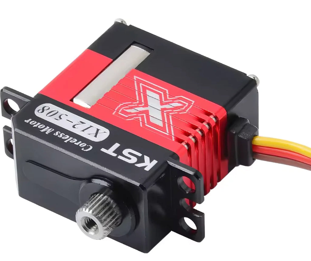 KST X12-508 Digital Micro Servo for RC Helicopters 6.2Kgf.cm Torque 0.07sec Response Time Metal Gear High Voltage HV