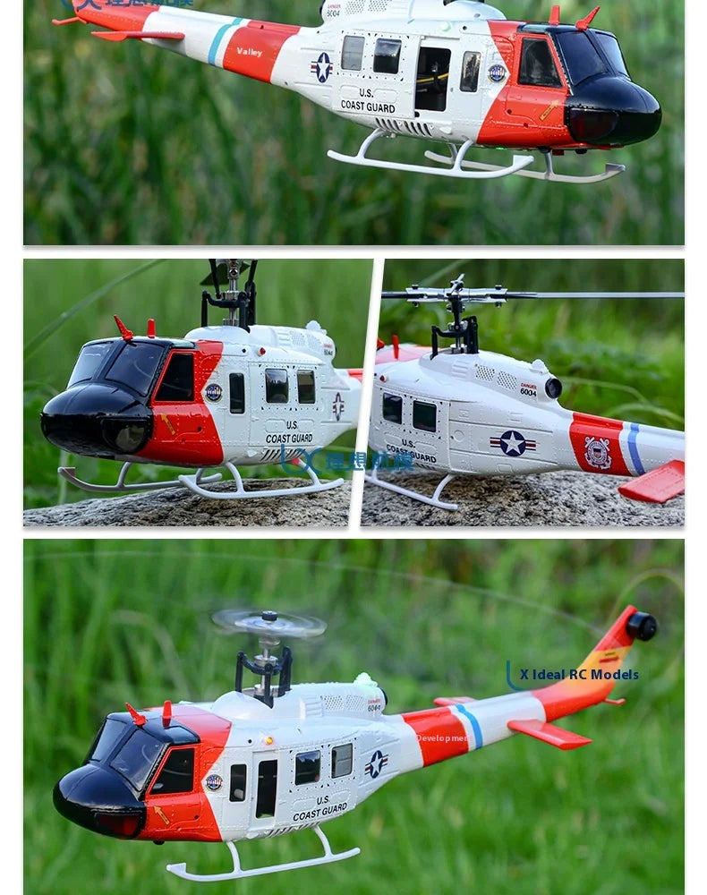 Yuxiang F07s Huey F02s Flying Wolf Armed 1/34 Remote Control Helicopter Gps Positioning Tof Height Control Brushless Motor