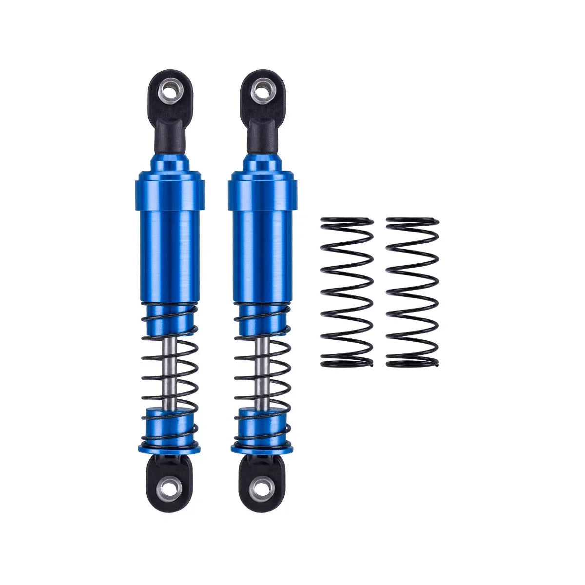 HooCrawler 75mm-115mm Big Bore Shocks with Oil Filled for 1/10 RC Crawler LCG Chassis Cheater Rigs Capra SCX10 TRX4 Gspeed V4