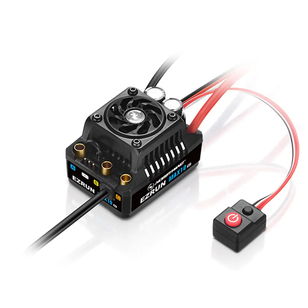 Hobbywing MAX10 G2 Waterproof RC Brushless ESC 80A 140A 3652/3665 G3 Motor 2-3S for 1/10 RC Off-Road On-Road Buggy Monster Cars