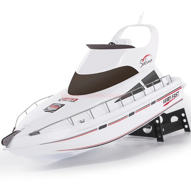Remote Control Boat High-Speed Speedboat Model Boat Simulation Yacht Rowing Boat Model Remote Control Speedboat Toy Boat Airship