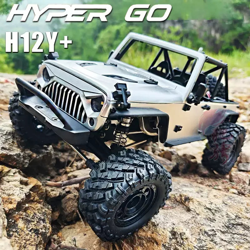 MJX H12Y+ Silver Climbing RC Car Toy 1:12 Scale Electric Off-Road Vehicle Model Remote Control Car Professional Off-Road  H12Y