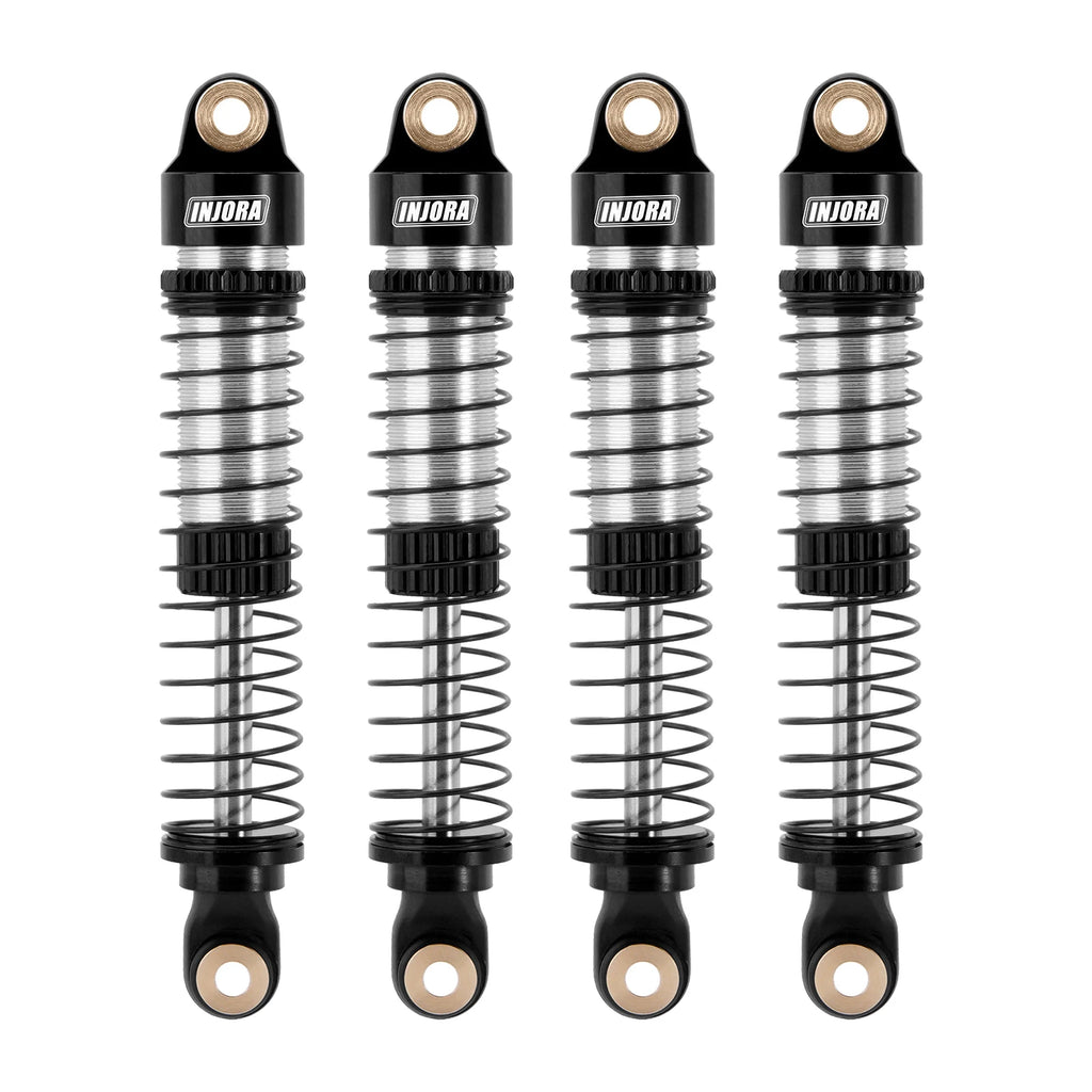 INJORA 53MM 59MM Threaded Shocks for 1/18 Redcat Ascent18 HPI Venture18