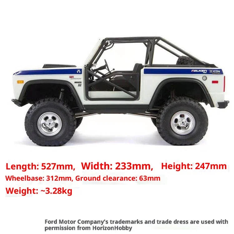 In Stock Axial SCX10 Gen3 RC Remote Control Electric Climbing Car 4WD RTR AXI03014 High Quality Durable For Off-Road Adventure