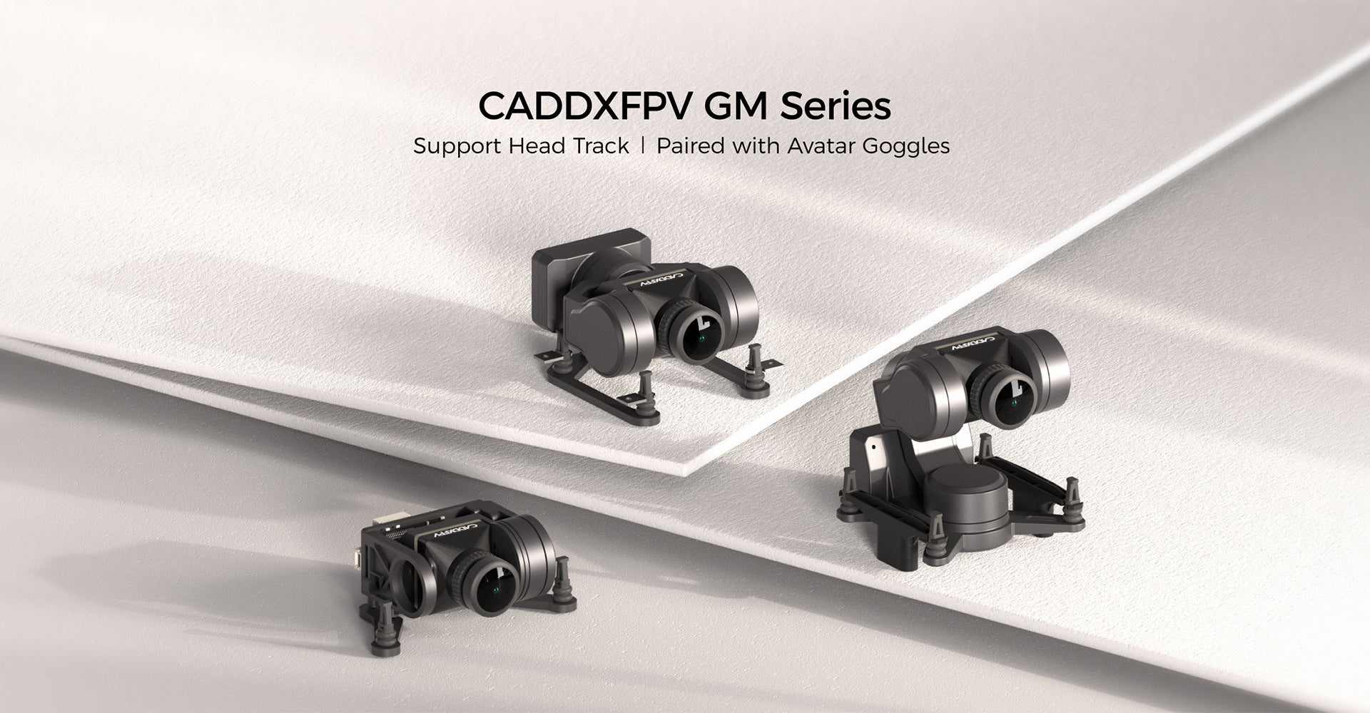 Caddx Gimbal for Camera GM1 GM2 GM3 FPV Gimbal Head Tracking Walksnail  Avatar HD Pro Kit Gyroflow For RC FPV Drone Car Parts